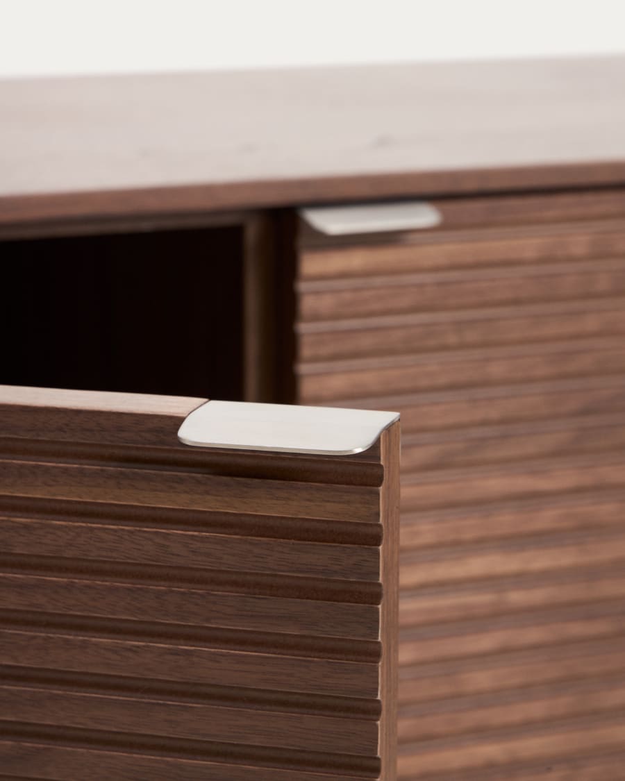 TV Lowboard Nussbaum Japandi