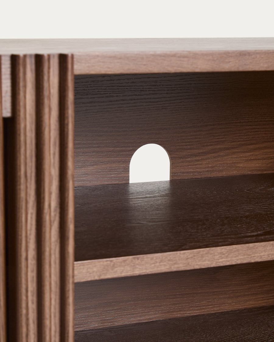 Japandi Gerilltes TV-Lowboard