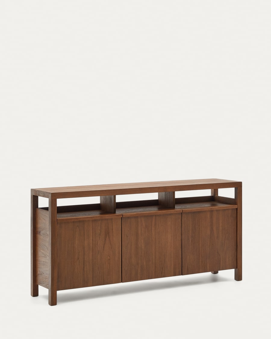 Japandi Sideboard aus Holz in Braun