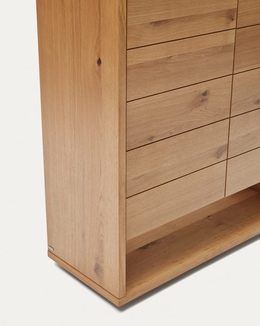Japandi Sideboard aus Naturholz