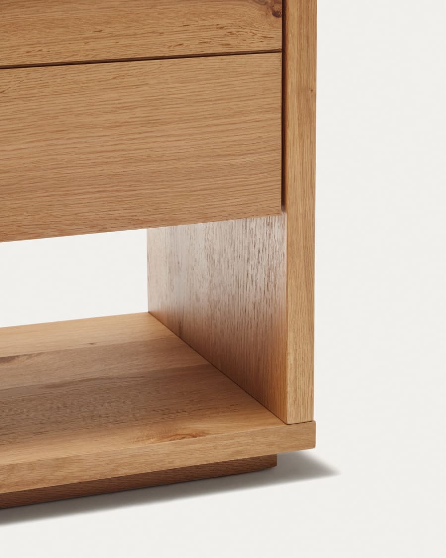 Japandi Sideboard aus Naturholz