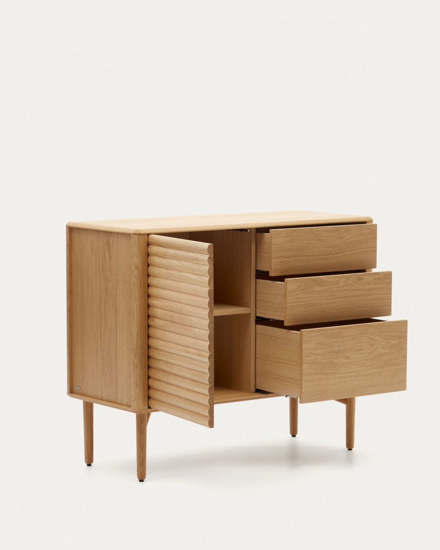 Kleines Japandi Sideboard
