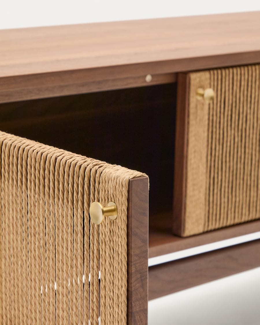 Japandi TV-Schrank im traditionellen Stil