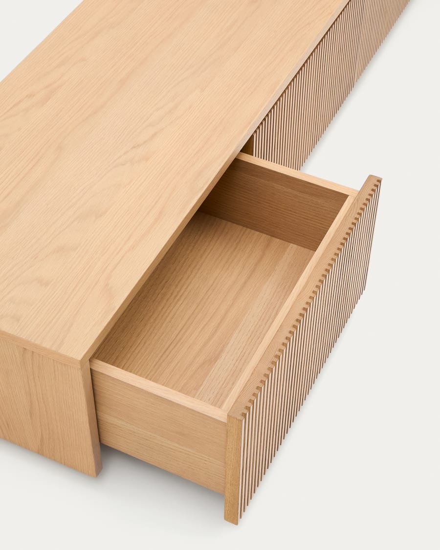 Japandi Lightwood TV Stand