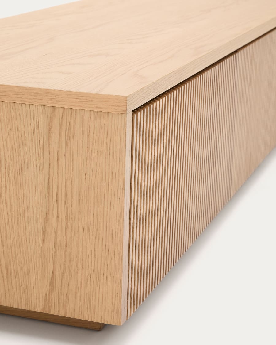 Japandi Lightwood TV Stand