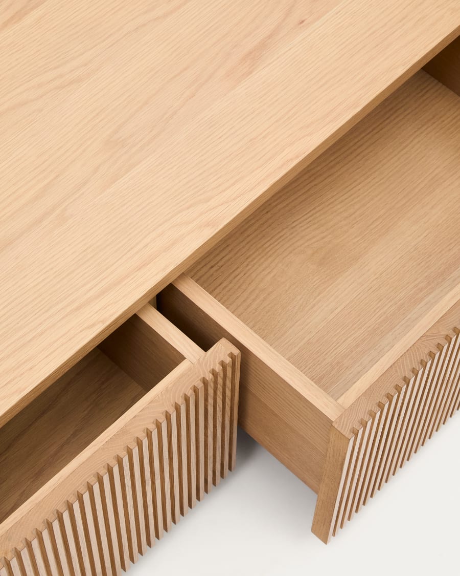 Japandi Lightwood TV Stand