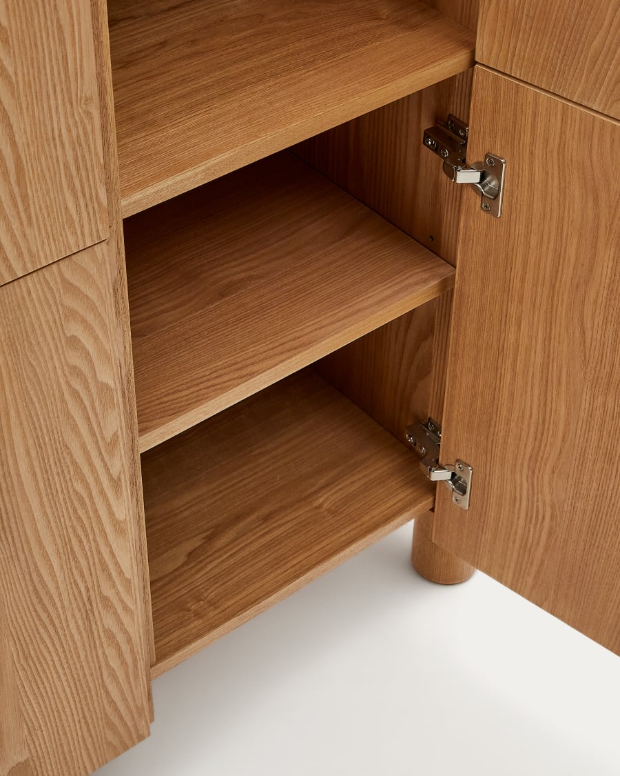 Hohes Japandi Sideboard