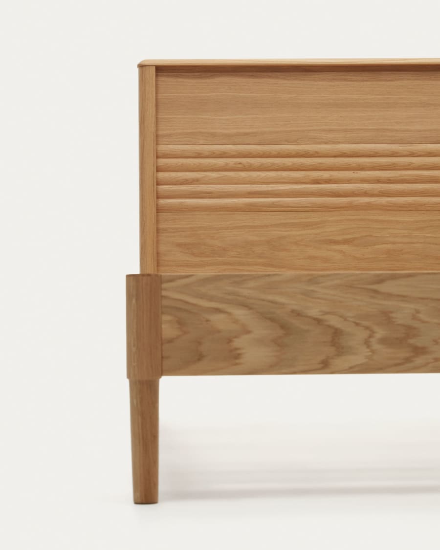 Japandi Holz Bettgestell