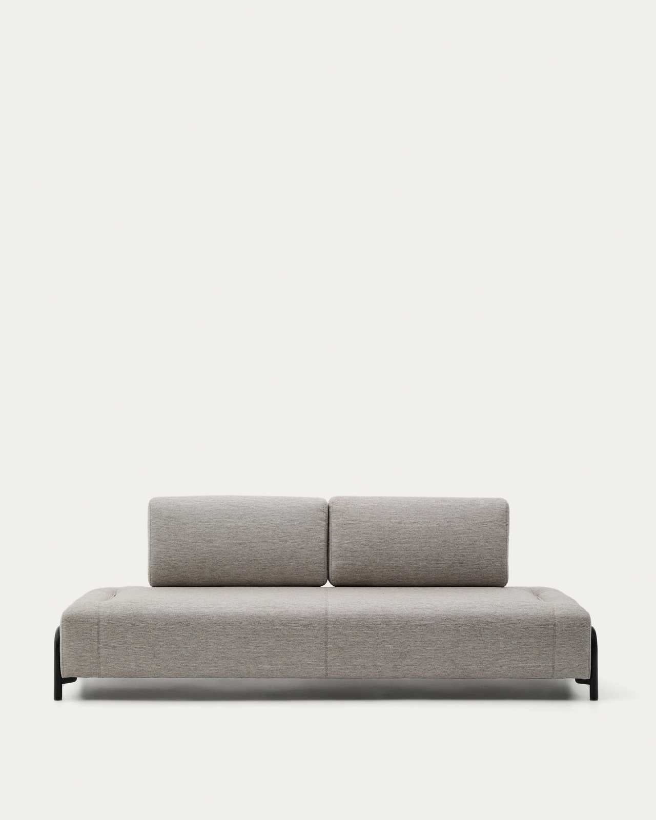Modulsofa Japandi Beige Grau