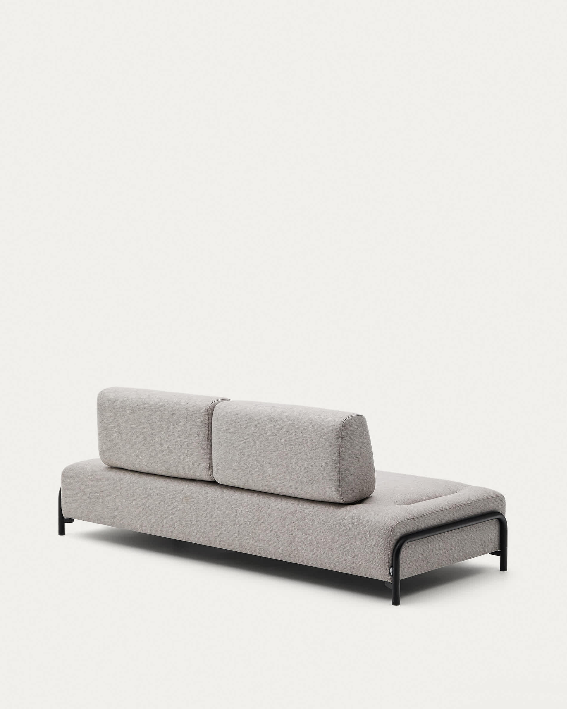 Modulsofa Japandi Beige Grau