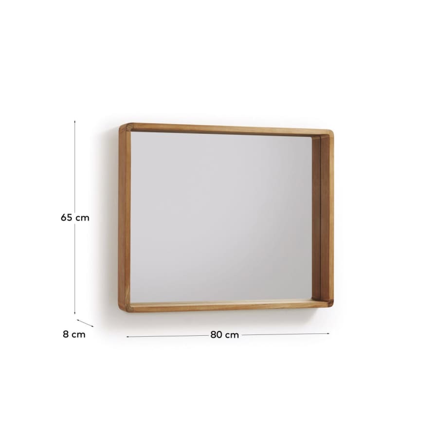 Japandi Spiegel 80x65 cm