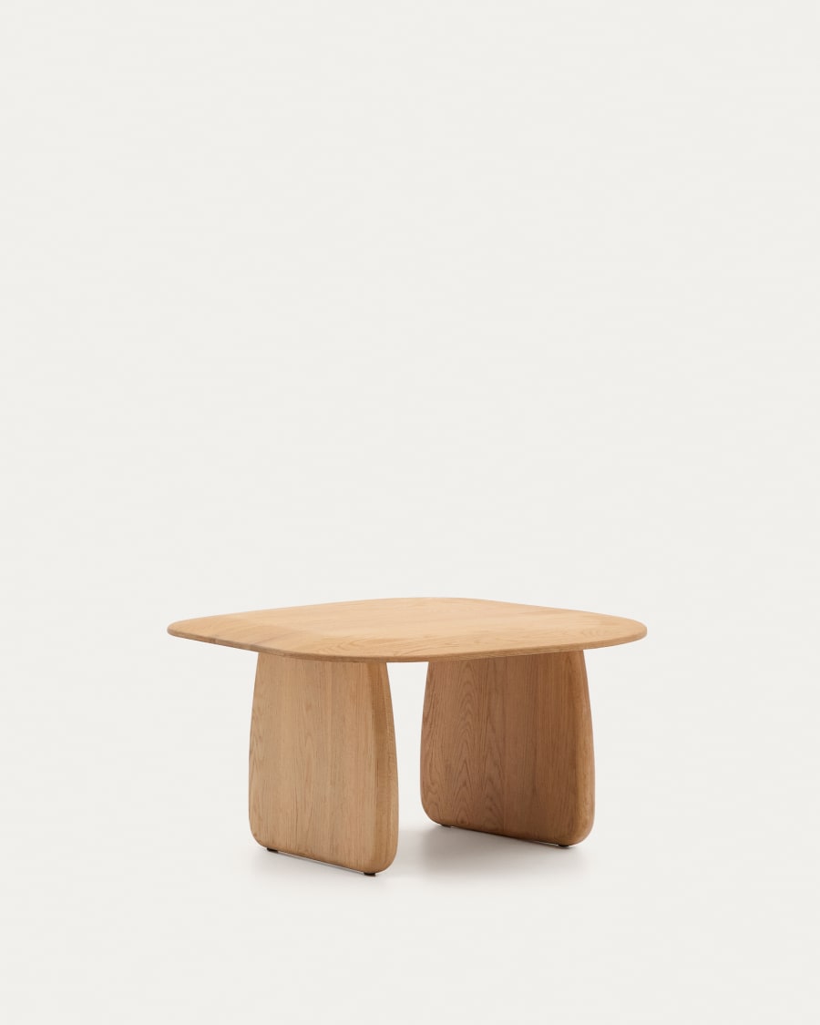 Japandi Beistelltisch mit organischer Form