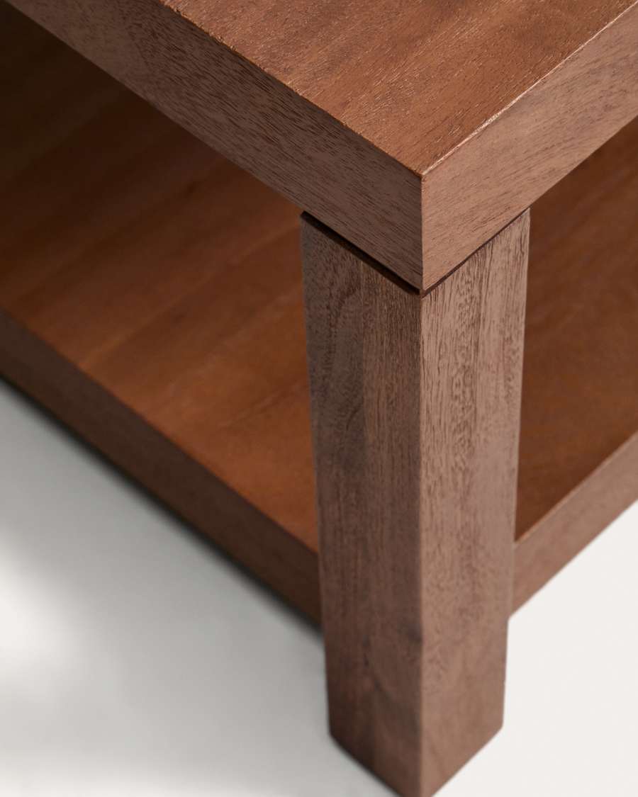 Couchtisch Japandi Akazienholz 150x70 cm