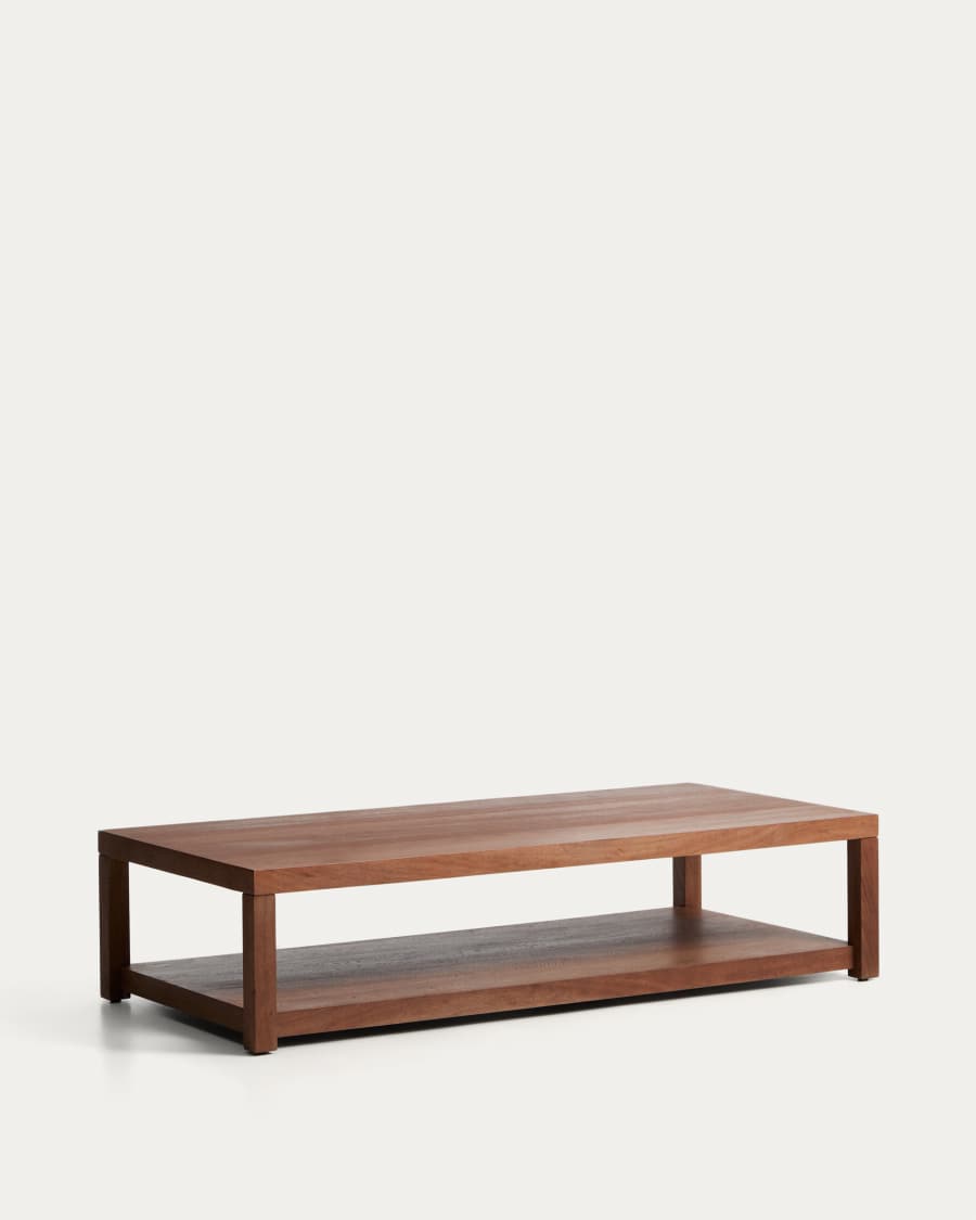 Couchtisch Japandi Akazienholz 150x70 cm