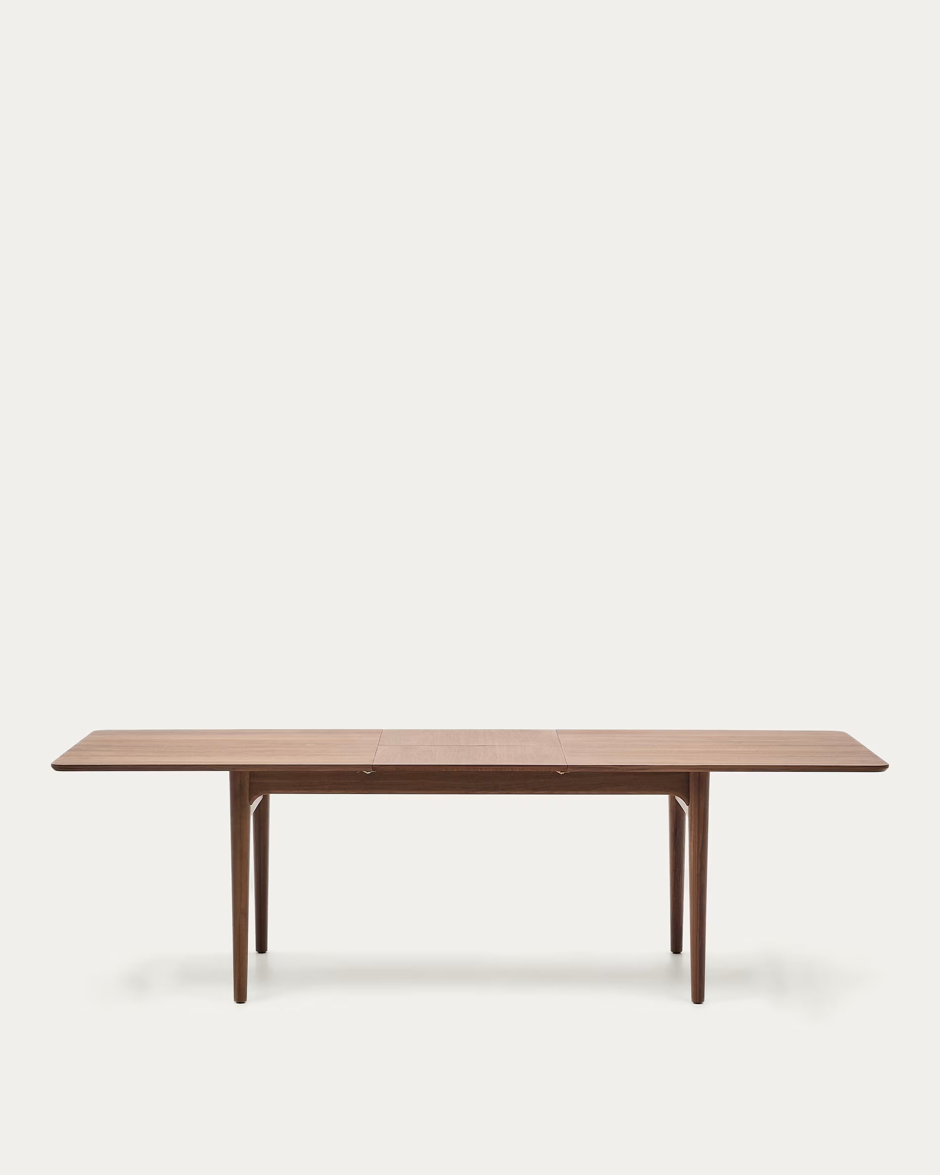 Ausziehtisch Japandi Nussbaum 200–260 cm