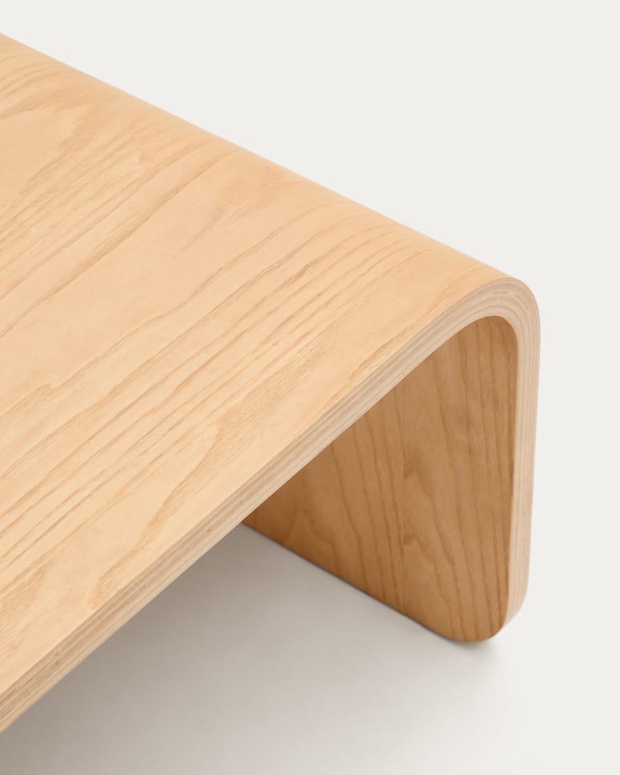 Japandi Couchtisch Terracotta