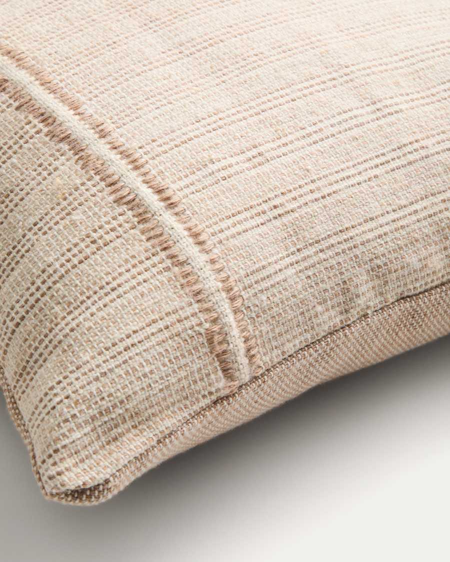 Japandi Kissenbezug aus PET Beige 45x45 cm