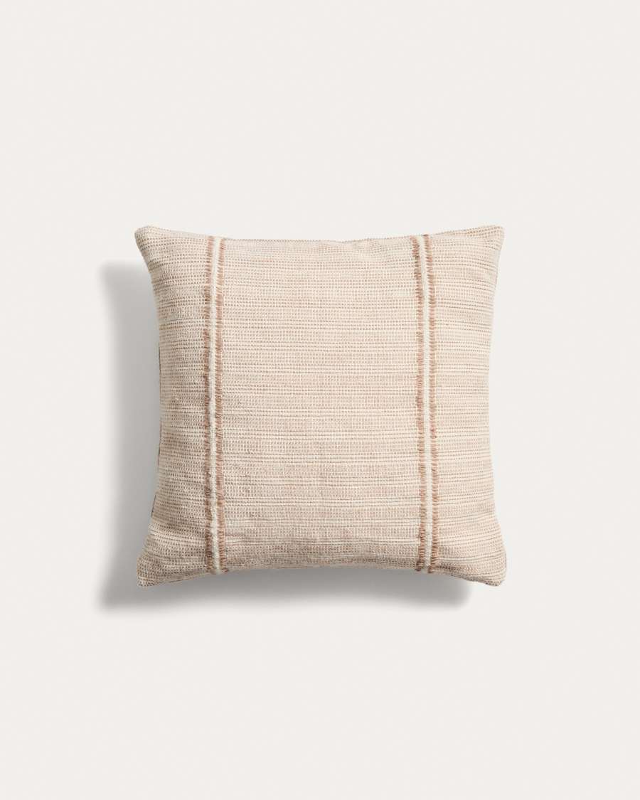Japandi Kissenbezug aus PET Beige 45x45 cm