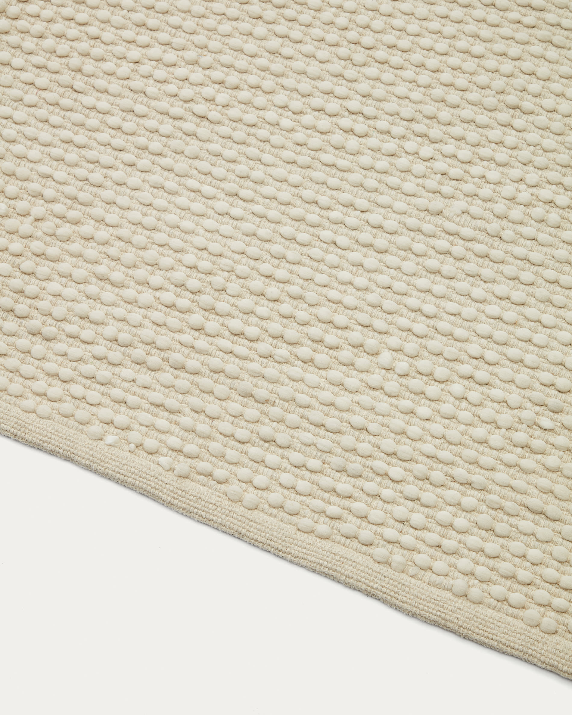 Beige Japandi Teppich